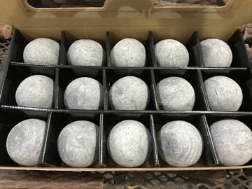 Outdoor Grey keramik Gas perapian batu hias BP-154G Permacoal 3 "Fire Spheres