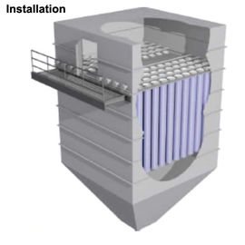Activator Kinerja Tinggi, Filter Gas Panas, Filter Suhu Tinggi CF1-1