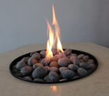 Permacoal Gas Fire Pit Glass Stones S08-57G 800 ~ 1000 ℃ Suhu Layanan