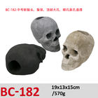 Ukuran Tengah Firepit Skull Shaped Fire Logs BC-182 Ringan Keren Dengan Cepat