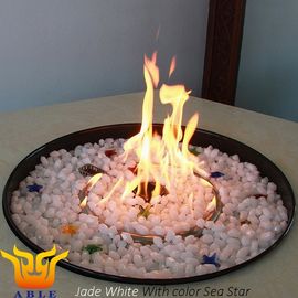 Fire Pit Glass Like Diamond 800 ℃ Perapian Aksesori Batu